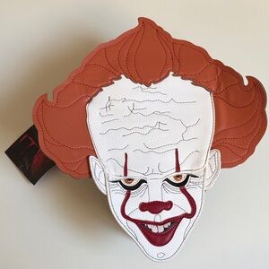 Vixen by Micheline Pitt IT Pennywise the Clown crossbody bag NWT